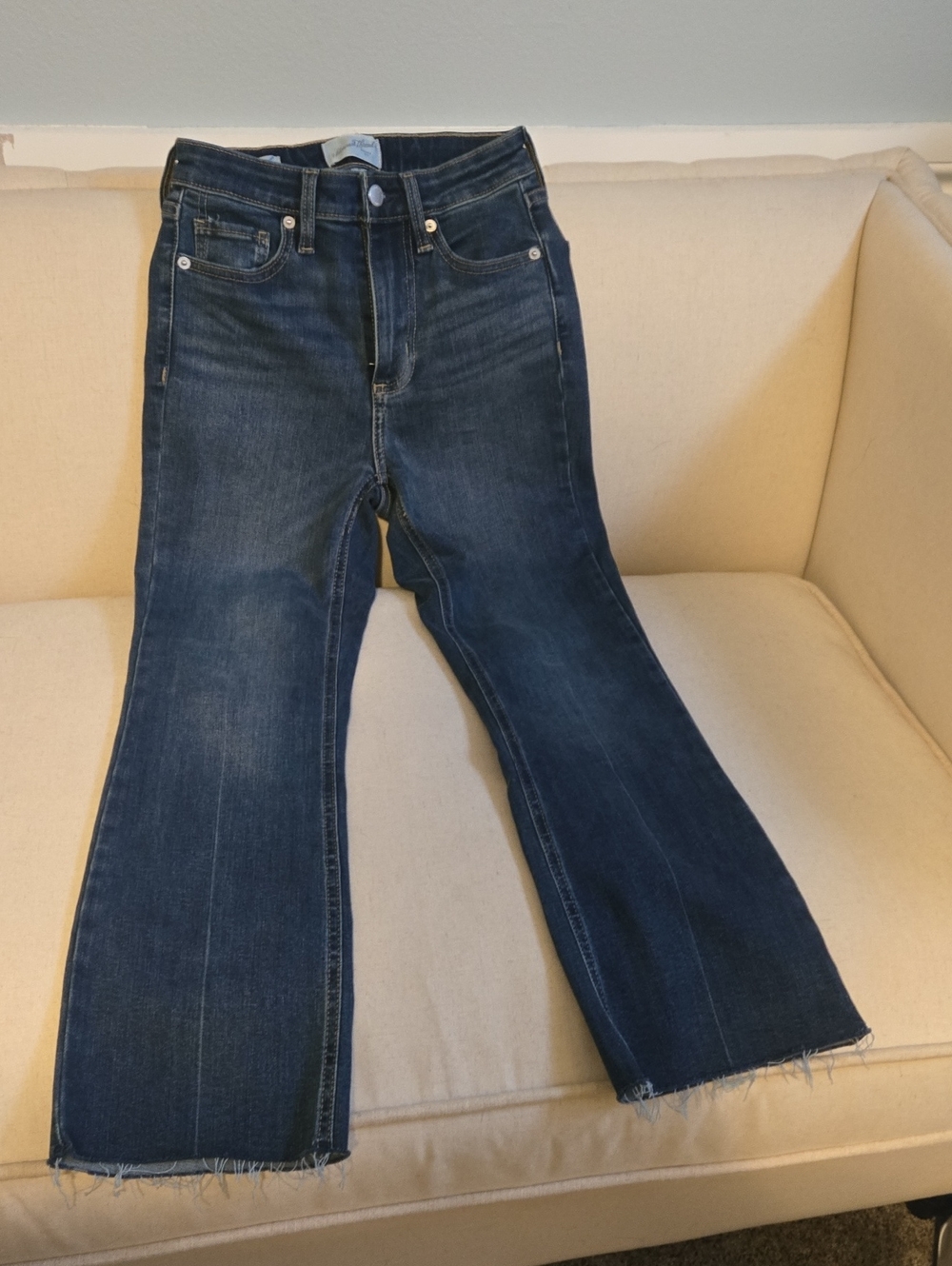 high rise kick flare NWOT